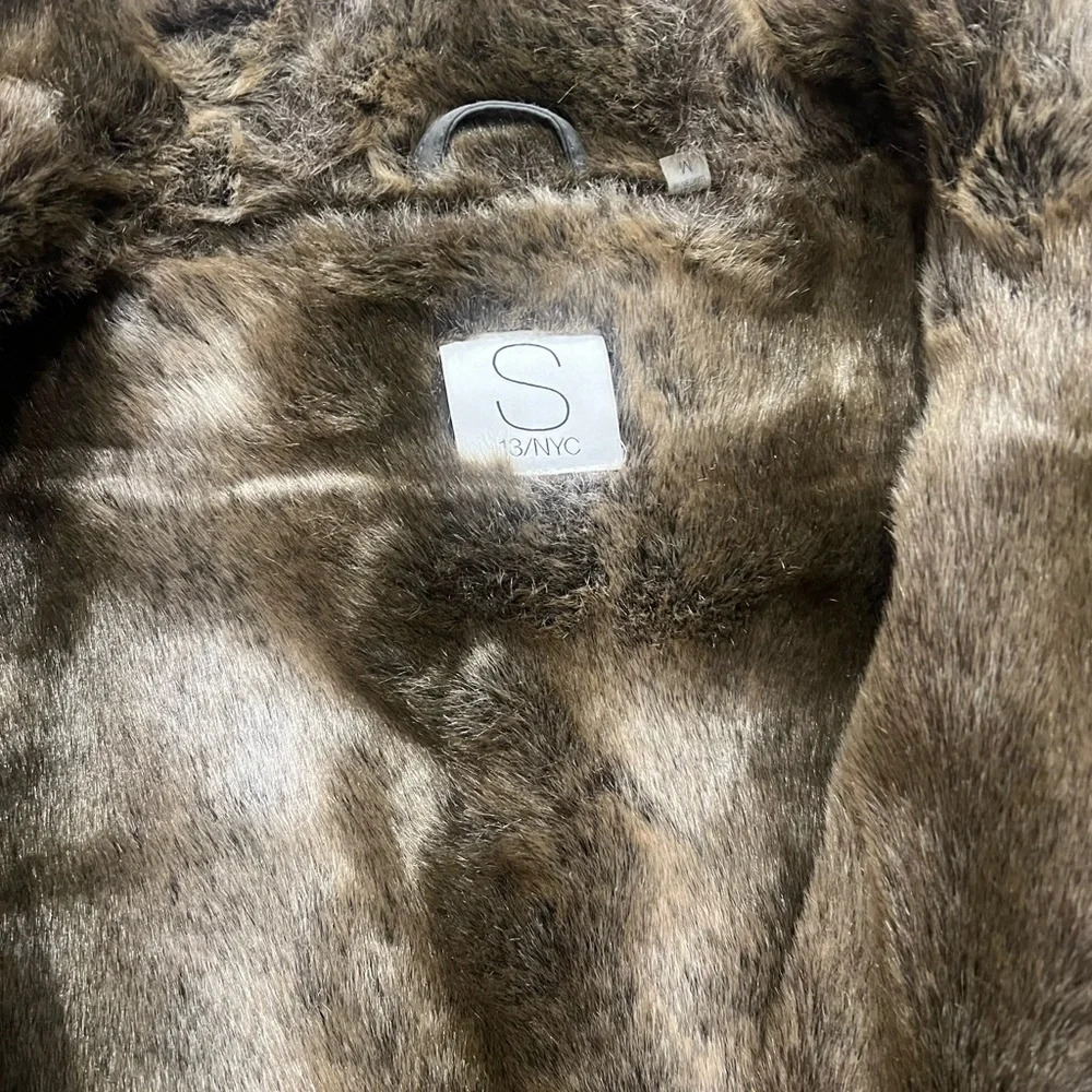 SAM -S13NYC green winter coat. Size M - Picture 4 of 5